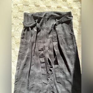 Elegant Black wide leg pants